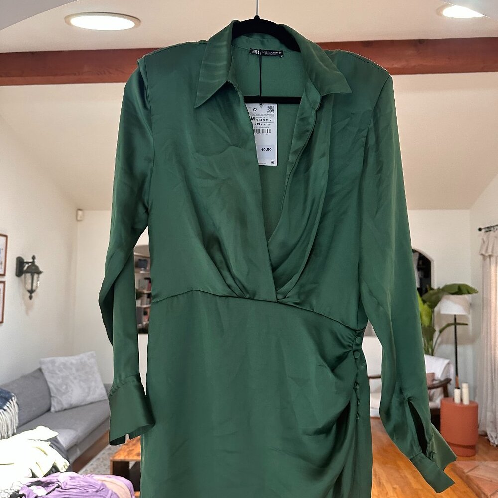 Zara Dress - Green - US Size M